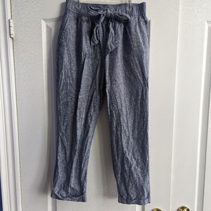 Paper bag style pants